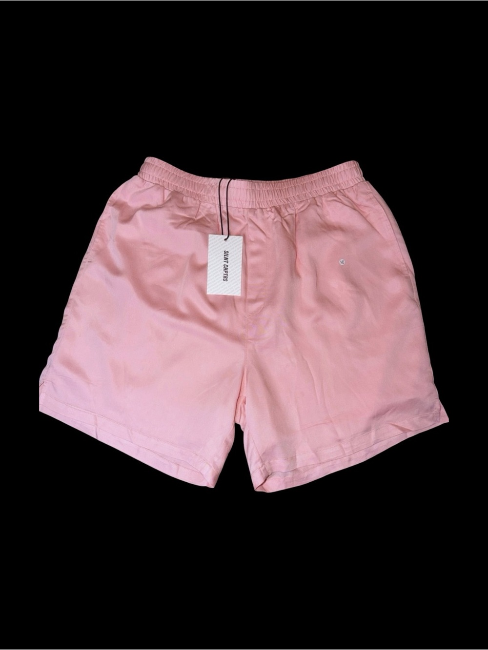 Silent chapters Pink Elastic Waist Shorts with Tag